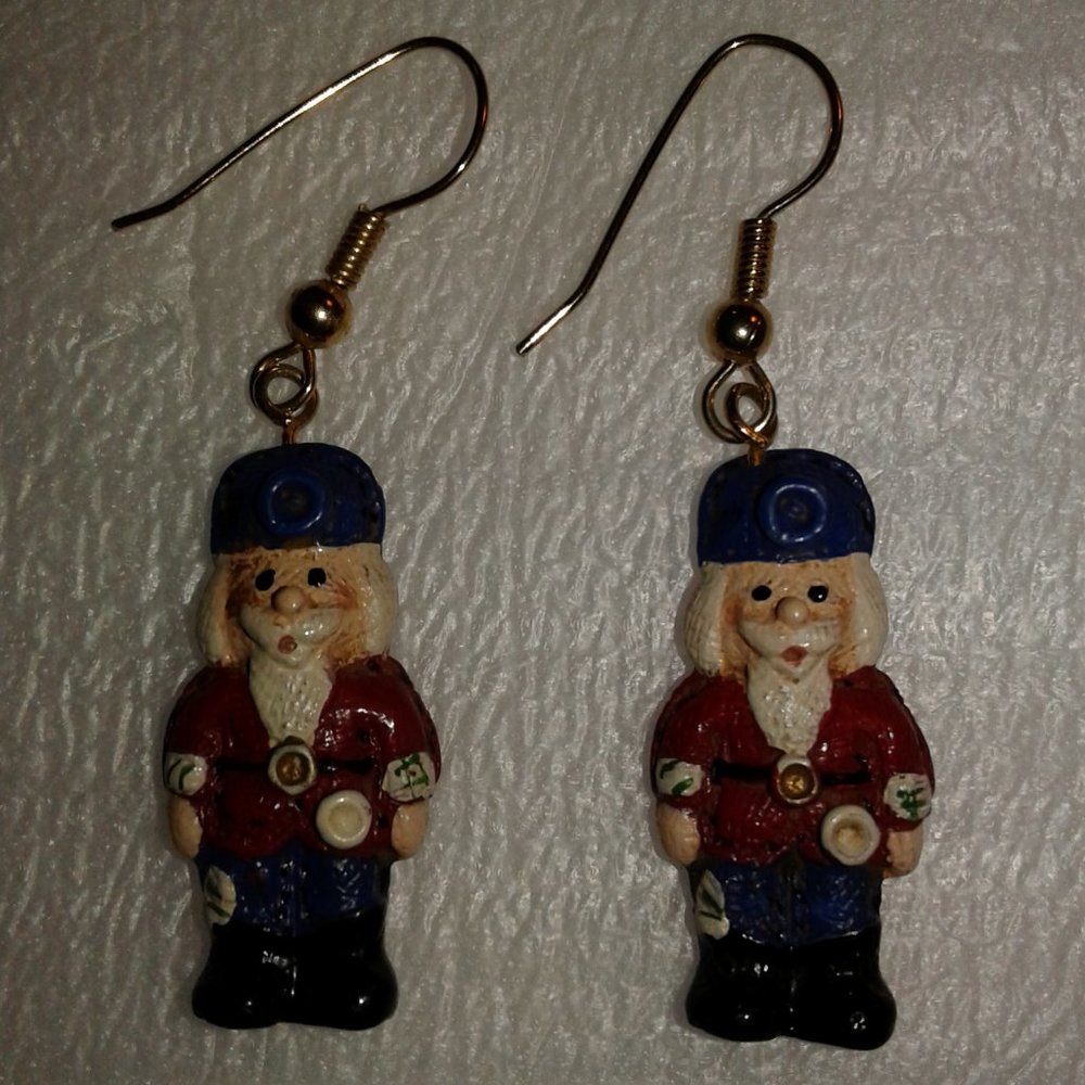 Soldier  Drop Dangle Hook Earrings